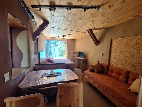 Cabaña LUNI diseño y confort en un solo ambiente