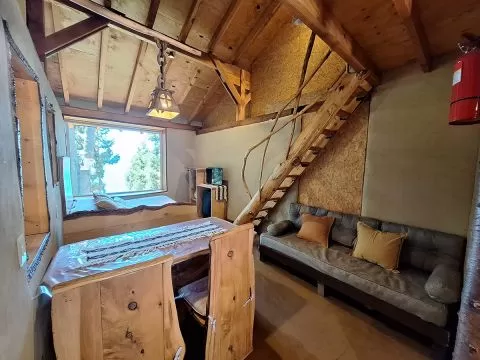 Cabaña Quin Quin- Para 4-5 personas con vista al lago Villa Campanario