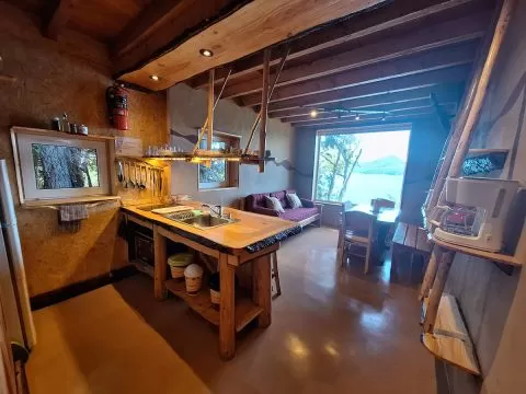 Cabaña Shanti- Para 4-5 personas con vista al lago Villa Campanario