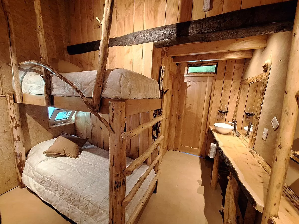 Cabaña Shanti- Para 4-5 personas con vista al lago Villa Campanario