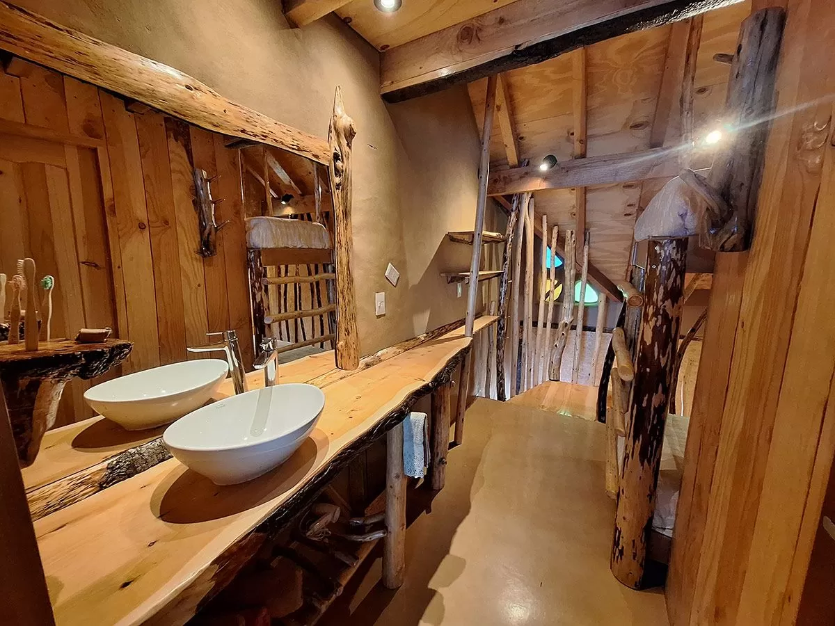 Cabaña Shanti- Para 4-5 personas con vista al lago Villa Campanario